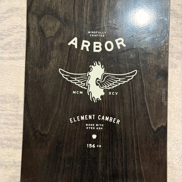 Arbor Element Camber 156 with Union Force medium bindings - Picture 2 of 5